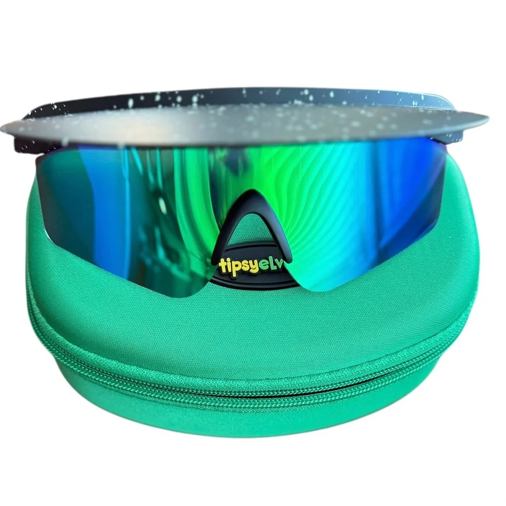 Tipsy Elves Major Lazer Visor Sunglasses Colorful New